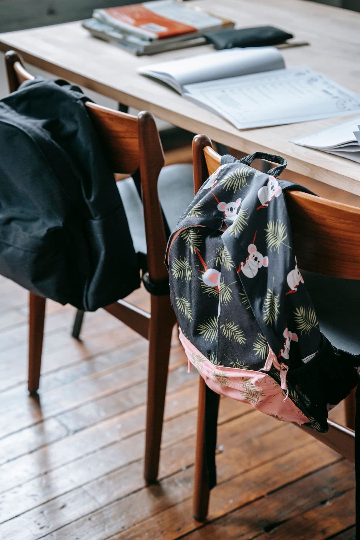Mochila escolar lista para la vuelta al cole
